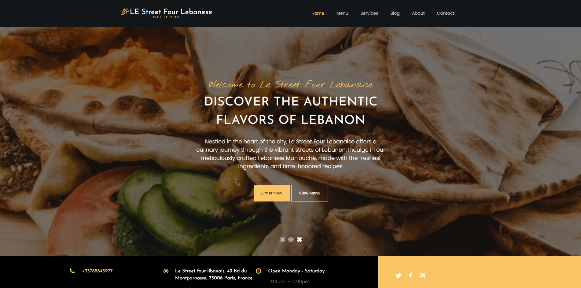 Le Street four Lebanise